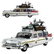 Ghostbusters 2 Ecto-1A Hot Wheels Elite 1:18 Scale Vehicle